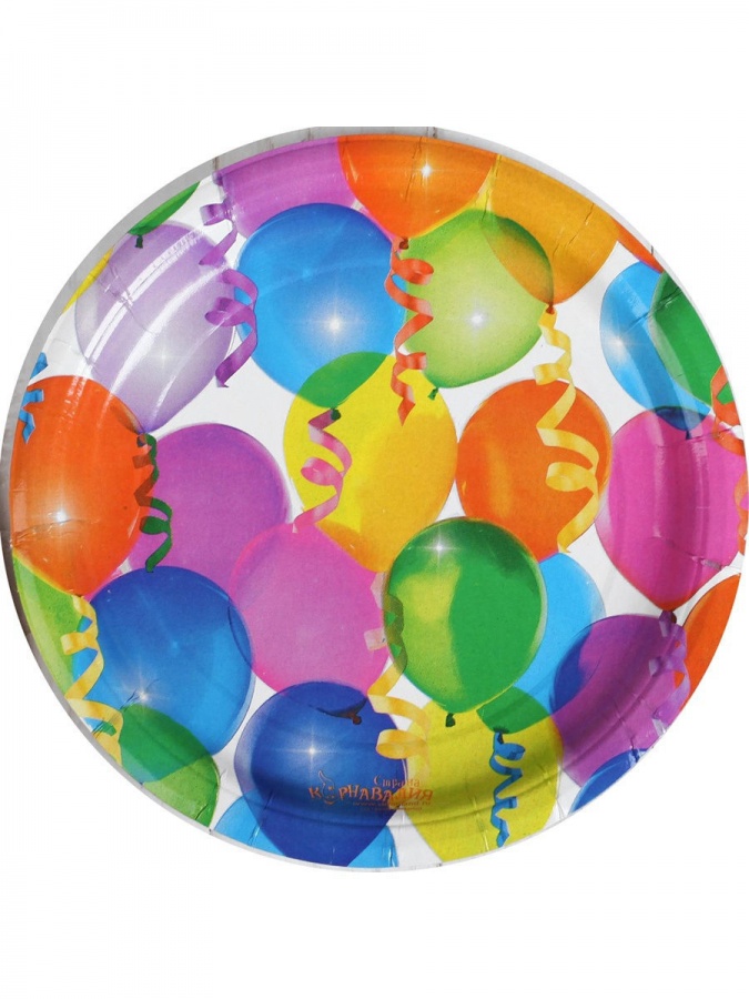 Шарики 18 см. Тарелка бумажная «воздушные шарики», 18 см. Тарелка с воздушным шаром. Тарелки комплект шар. Шарики 6 шт.